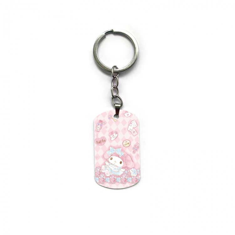 Melody Anime double-sided full-color printed keychain price for 5 pcs