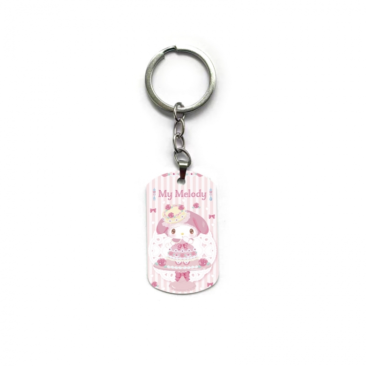 Melody Anime double-sided full-color printed keychain price for 5 pcs