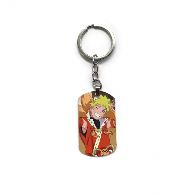 Naruto Anime double-sided full-color printed keychain price for 5 pcs