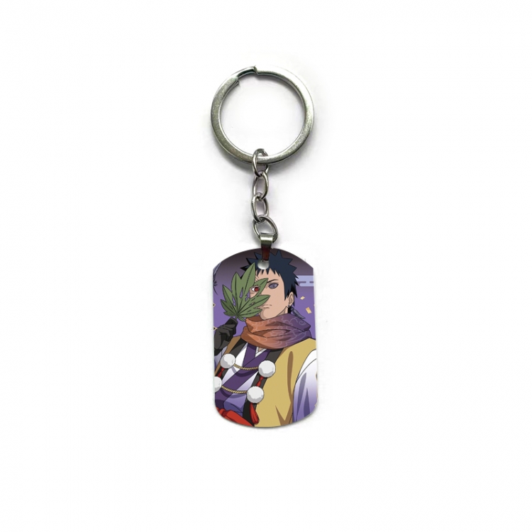 Naruto Anime double-sided full-color printed keychain price for 5 pcs
