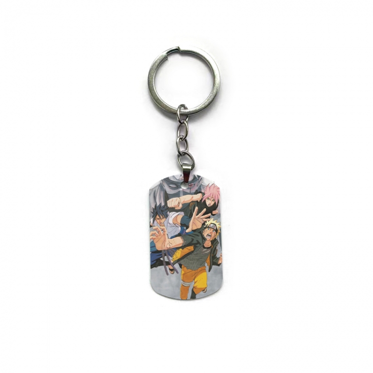 Naruto Anime double-sided full-color printed keychain price for 5 pcs