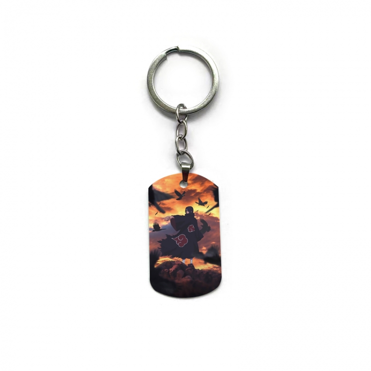 Naruto Anime double-sided full-color printed keychain price for 5 pcs