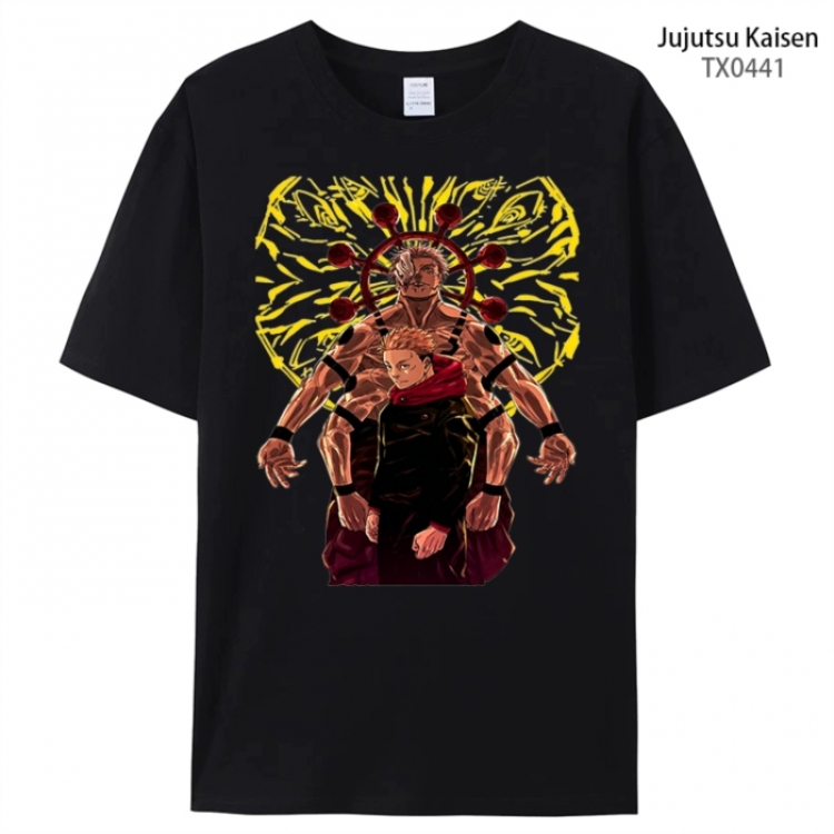 Jujutsu Kaisen Anime peripheral printed pure cotton T-shirt from S to 4XL