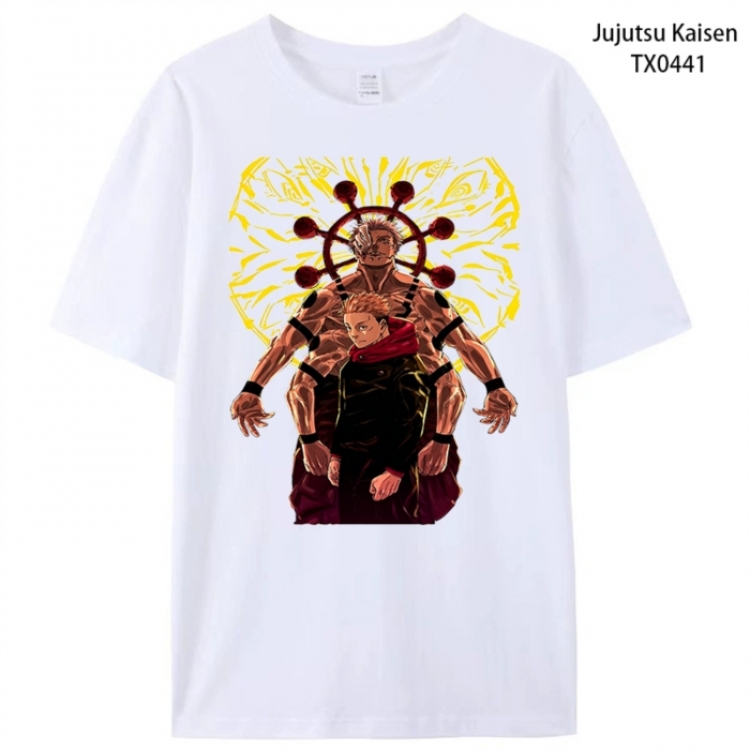 Jujutsu Kaisen Anime peripheral printed pure cotton T-shirt from S to 4XL