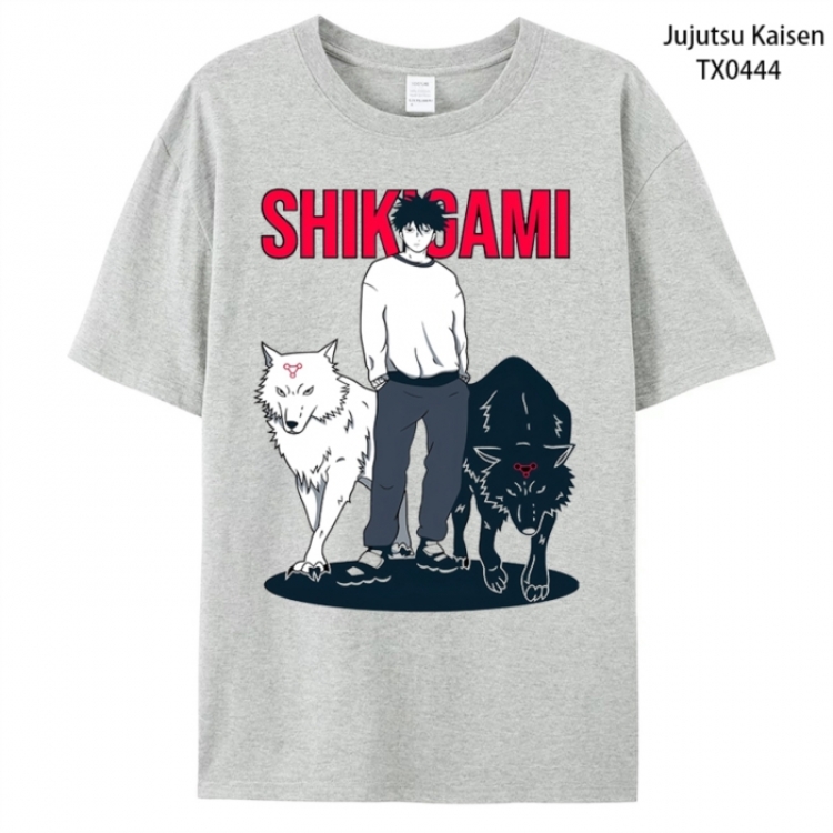 Jujutsu Kaisen Anime peripheral printed pure cotton T-shirt from S to 4XL