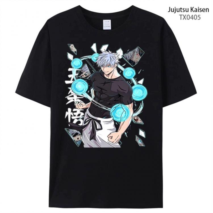 Jujutsu Kaisen Anime peripheral printed pure cotton T-shirt from S to 4XL
