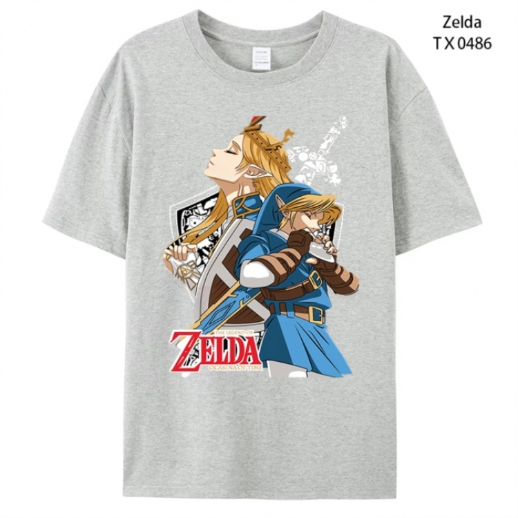 The Legend of Zelda Anime peripheral printed pure cotton T-shirt from S to 4XL