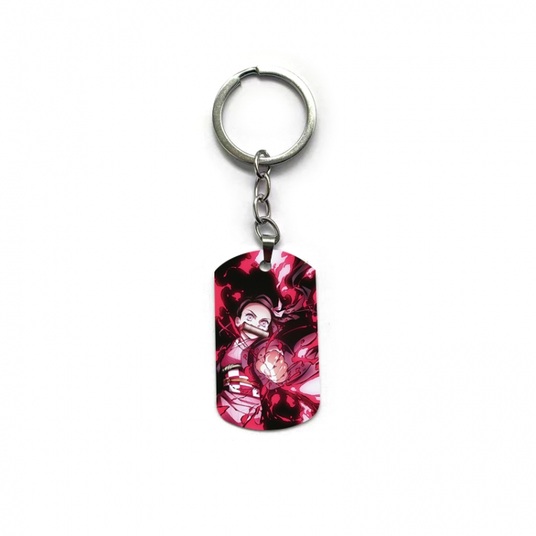 Demon Slayer Kimets Anime double-sided full-color printed keychain price for 5 pcs