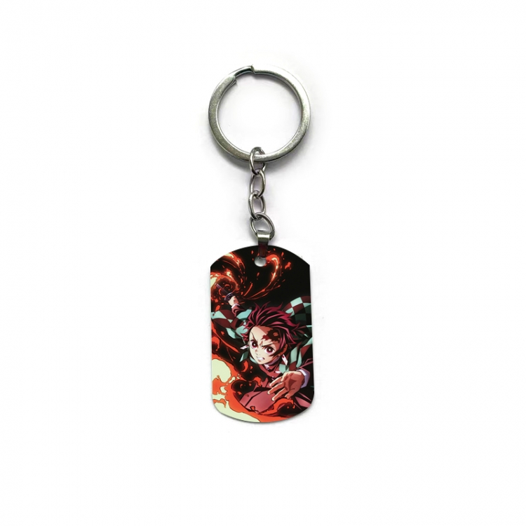 Demon Slayer Kimets Anime double-sided full-color printed keychain price for 5 pcs