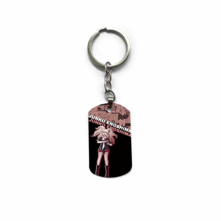 Dangan-Ronpa Anime double-sided full-color printed keychain price for 5 pcs