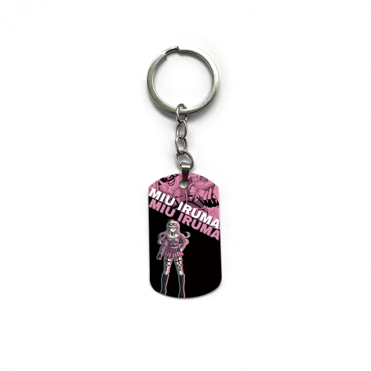 Dangan-Ronpa Anime double-sided full-color printed keychain price for 5 pcs