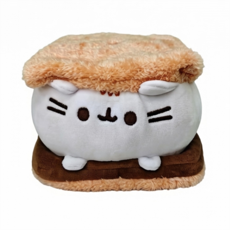 Biscuit sandwich cat Anime peripheral plush toy pendant 15CM