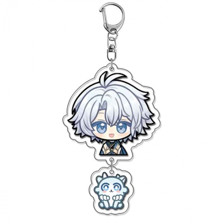 Honkai: Star Rail Anime acrylic Pendant Key Chain  price for 5 pcs
