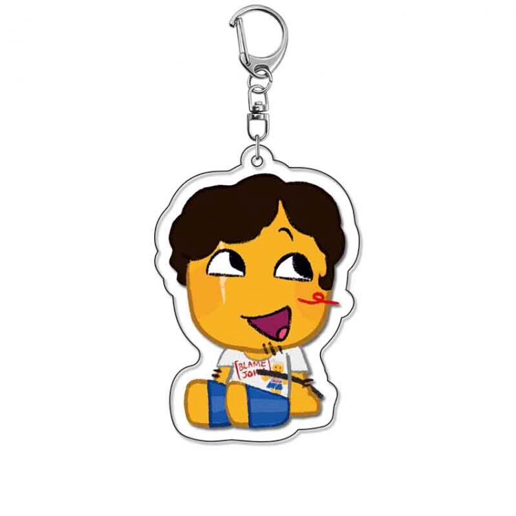 ‌The Abandoned Visitor Anime Acrylic Keychain Charm price for 5 pcs