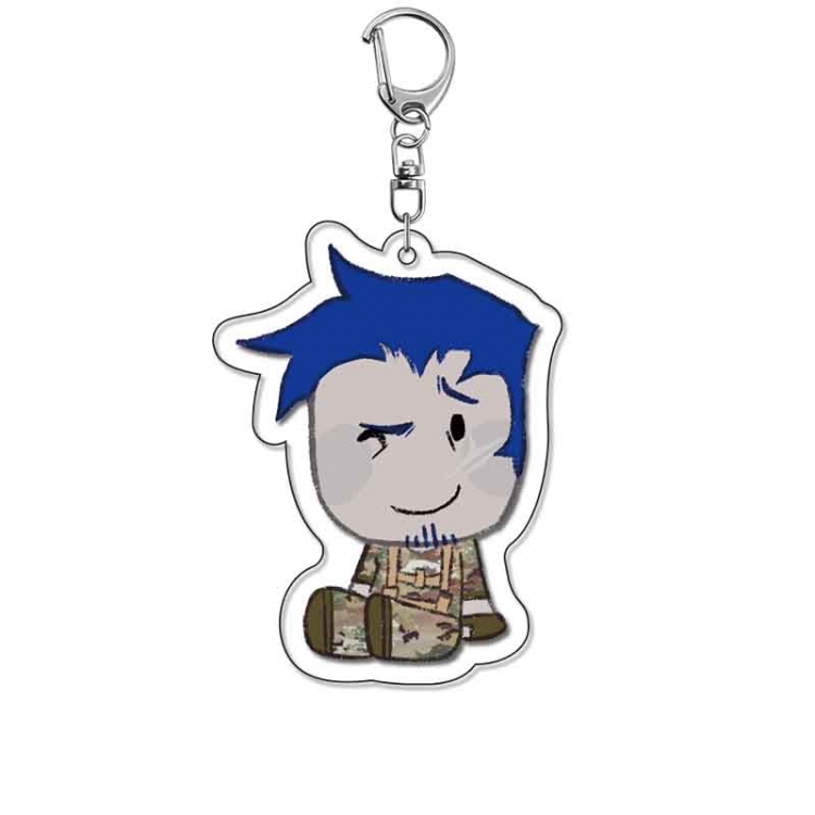 ‌The Abandoned Visitor Anime Acrylic Keychain Charm price for 5 pcs