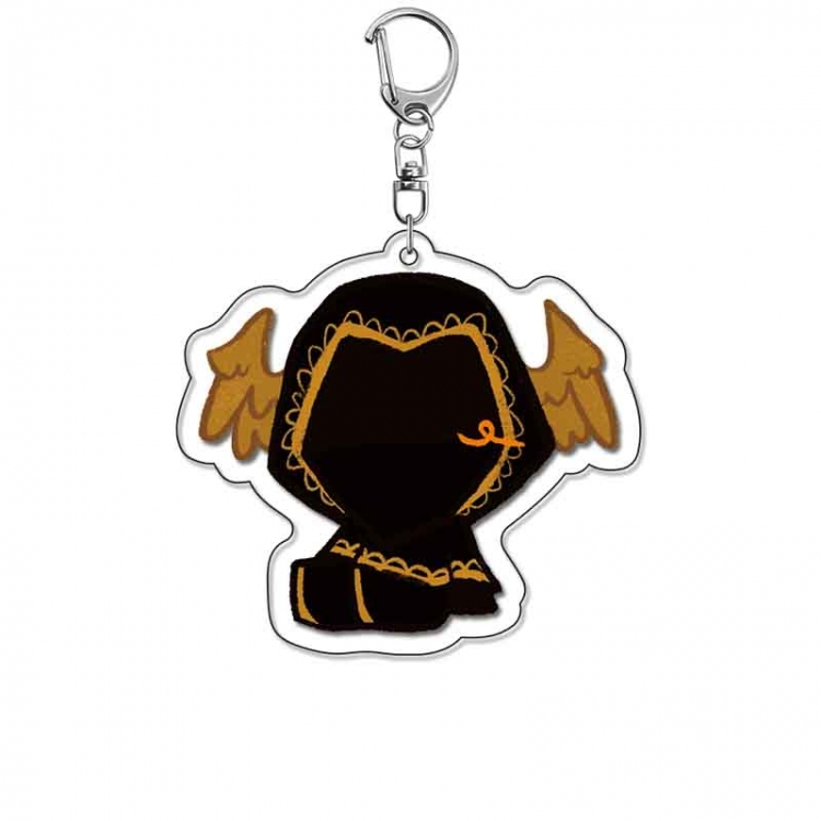 ‌The Abandoned Visitor Anime Acrylic Keychain Charm price for 5 pcs