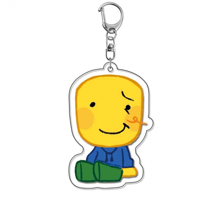 ‌The Abandoned Visitor Anime Acrylic Keychain Charm price for 5 pcs