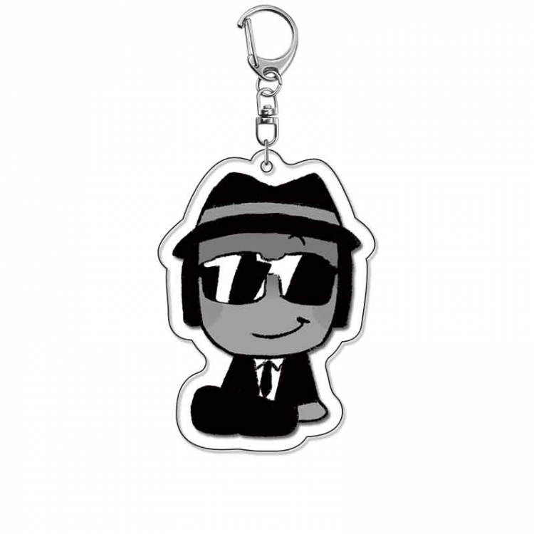 ‌The Abandoned Visitor Anime Acrylic Keychain Charm price for 5 pcs