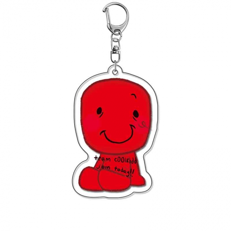 ‌The Abandoned Visitor Anime Acrylic Keychain Charm price for 5 pcs
