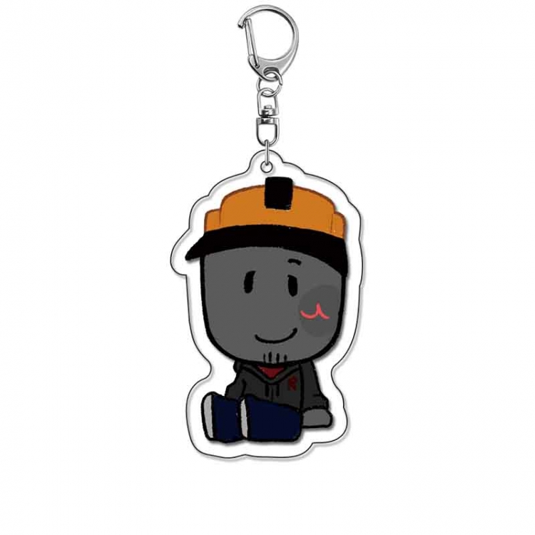 ‌The Abandoned Visitor Anime Acrylic Keychain Charm price for 5 pcs