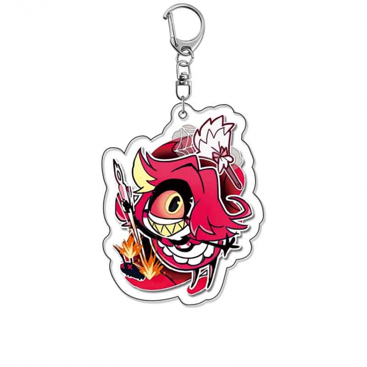 Hazbin Hotel Anime Acrylic Keychain Charm price for 5 pcs