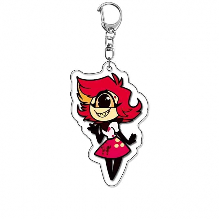 Hazbin Hotel Anime Acrylic Keychain Charm price for 5 pcs