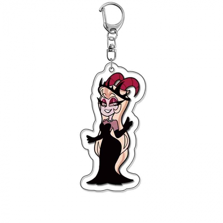 Hazbin Hotel Anime Acrylic Keychain Charm price for 5 pcs