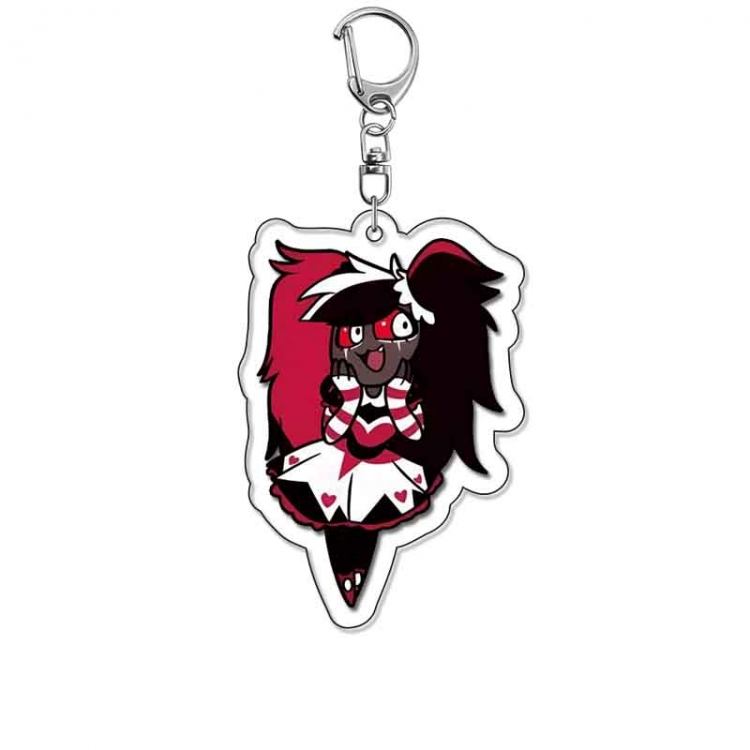 Hazbin Hotel Anime Acrylic Keychain Charm price for 5 pcs