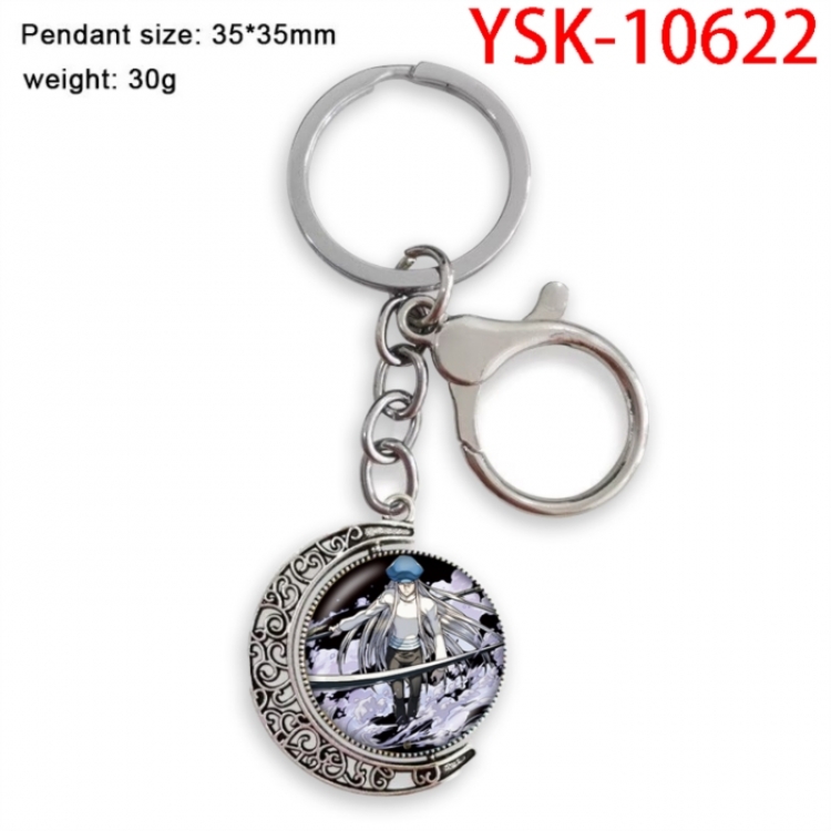 HunterXHunter Anime double-sided crystal rotating gemstone keychain pendant price for 5 pcs