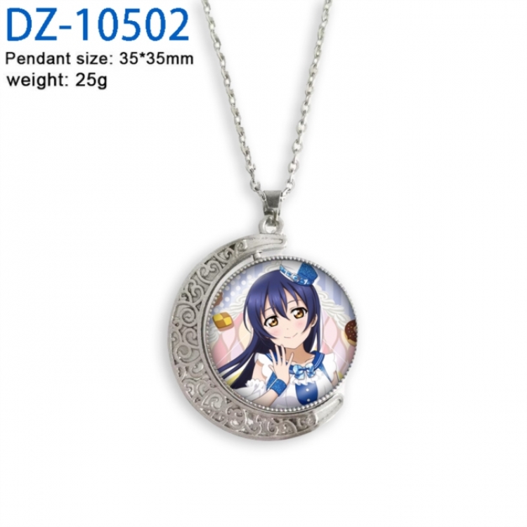 LoveLive Anime Double sided Crystal Rotating Gem Necklace price for 5 pcs