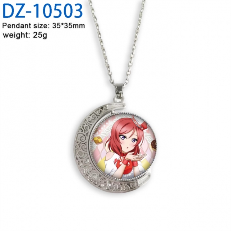 LoveLive Anime Double sided Crystal Rotating Gem Necklace price for 5 pcs