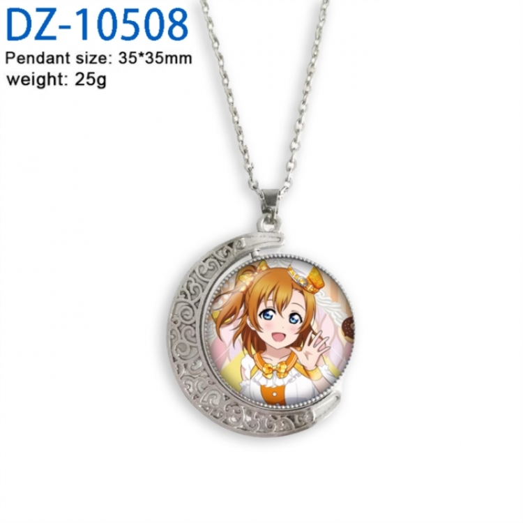 LoveLive Anime Double sided Crystal Rotating Gem Necklace price for 5 pcs