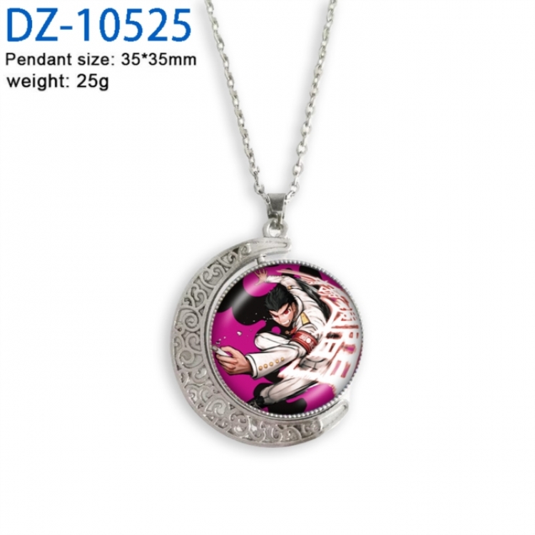 Dangan-Ronpa Anime Double sided Crystal Rotating Gem Necklace price for 5 pcs