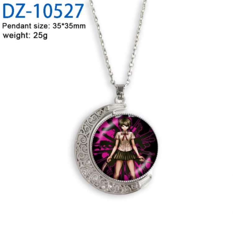 Dangan-Ronpa Anime Double sided Crystal Rotating Gem Necklace price for 5 pcs