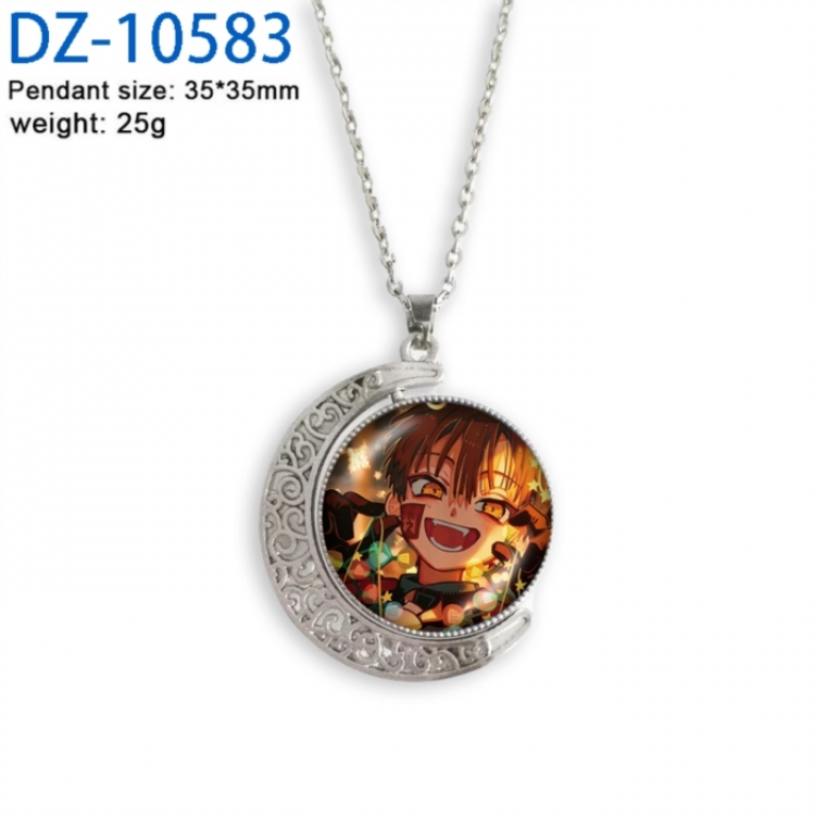 Toilet-bound Hanako-kun Anime Double sided Crystal Rotating Gem Necklace price for 5 pcs