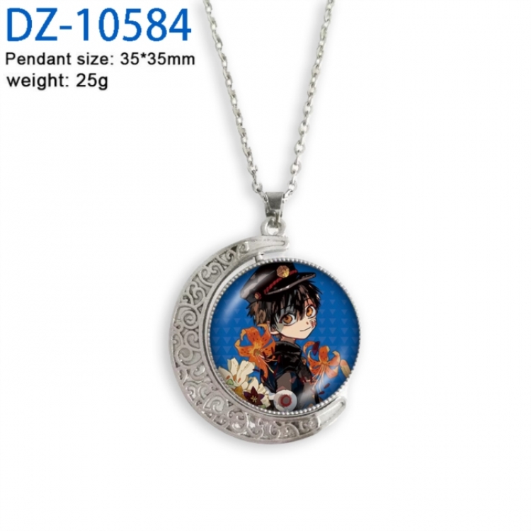 Toilet-bound Hanako-kun Anime Double sided Crystal Rotating Gem Necklace price for 5 pcs