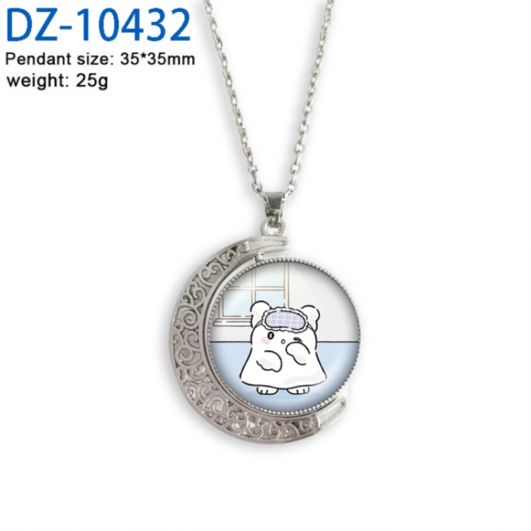 Hanamaru Anime Double sided Crystal Rotating Gem Necklace price for 5 pcs