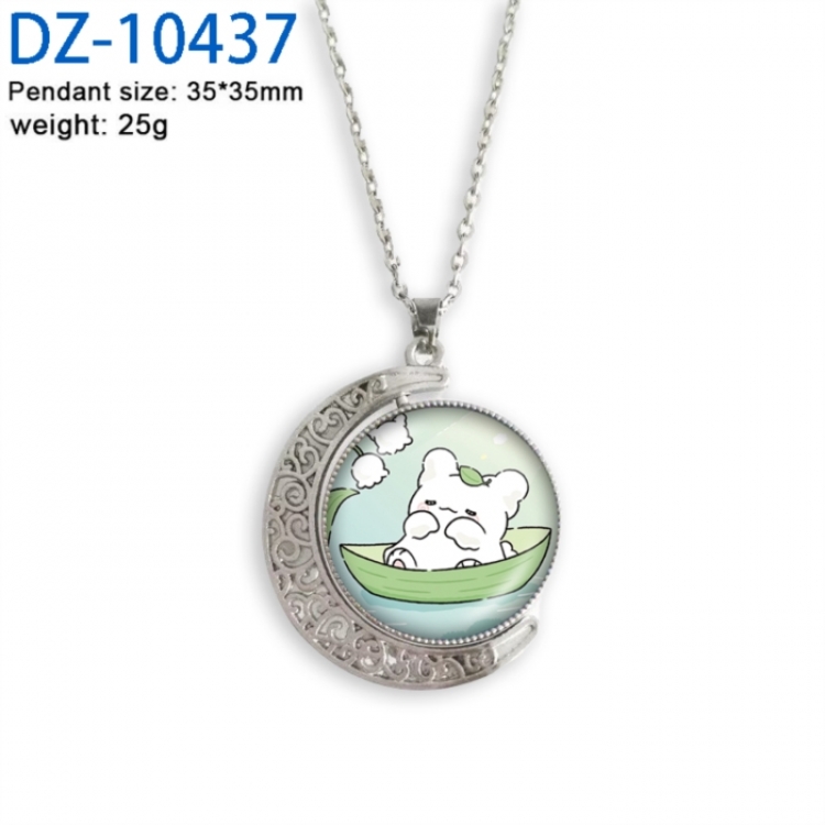 Hanamaru Anime Double sided Crystal Rotating Gem Necklace price for 5 pcs