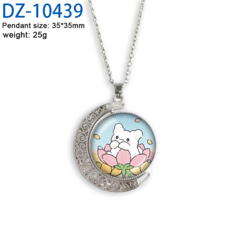 Hanamaru Anime Double sided Crystal Rotating Gem Necklace price for 5 pcs