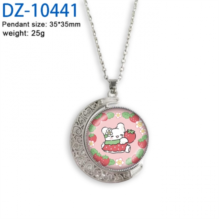 Hanamaru Anime Double sided Crystal Rotating Gem Necklace price for 5 pcs