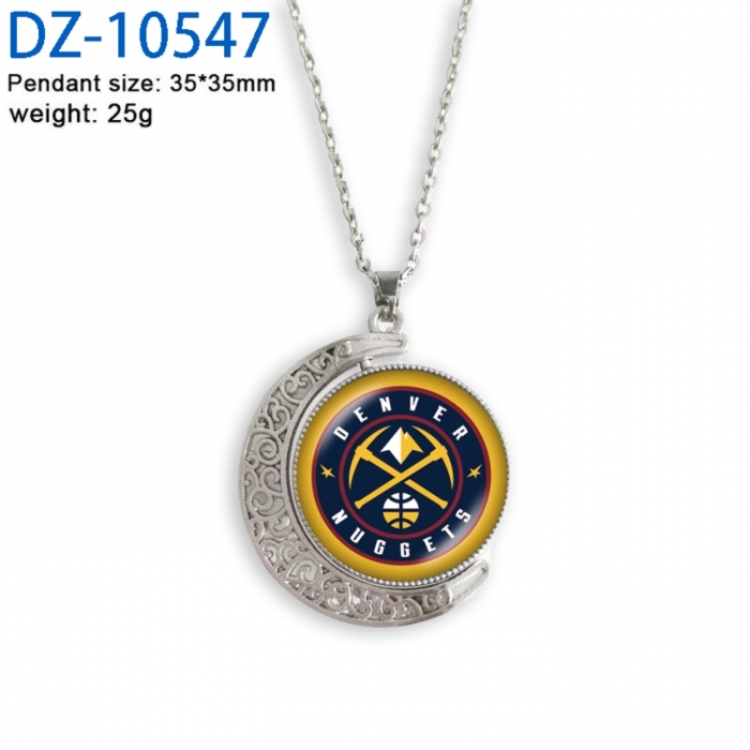 Basketball Anime Double sided Crystal Rotating Gem Necklace price for 5 pcs