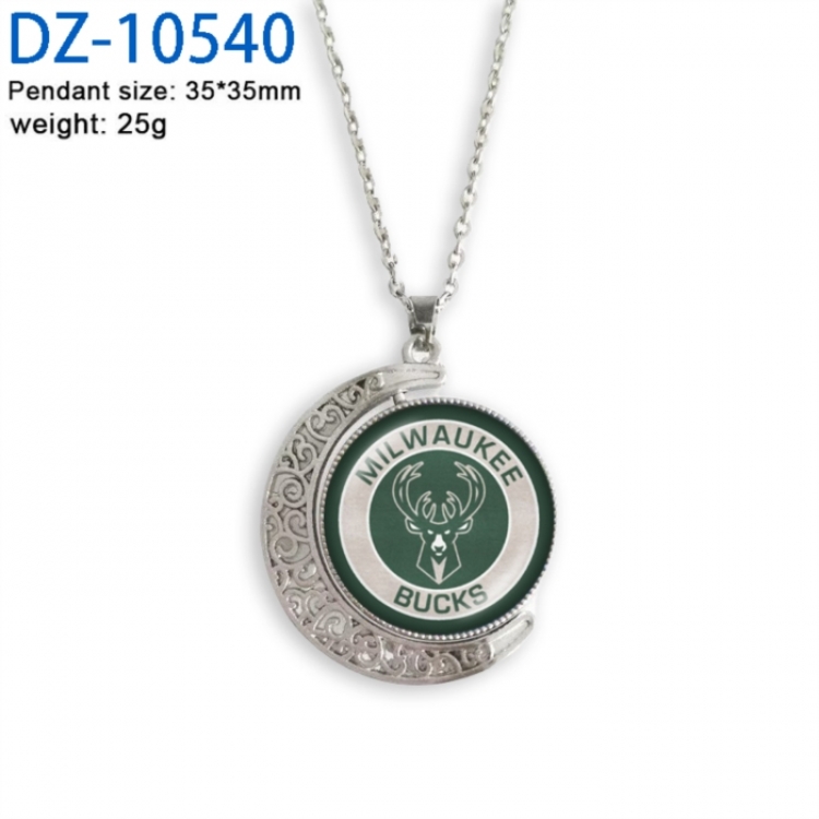 Basketball Anime Double sided Crystal Rotating Gem Necklace price for 5 pcs