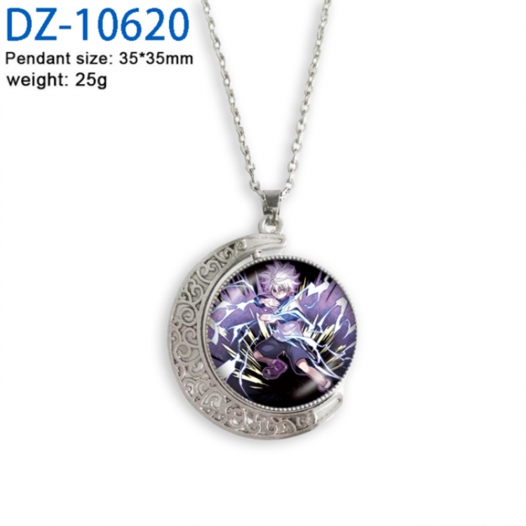 HunterXHunter Anime Double sided Crystal Rotating Gem Necklace price for 5 pcs