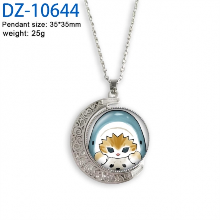 SharkCat Anime Double sided Crystal Rotating Gem Necklace price for 5 pcs