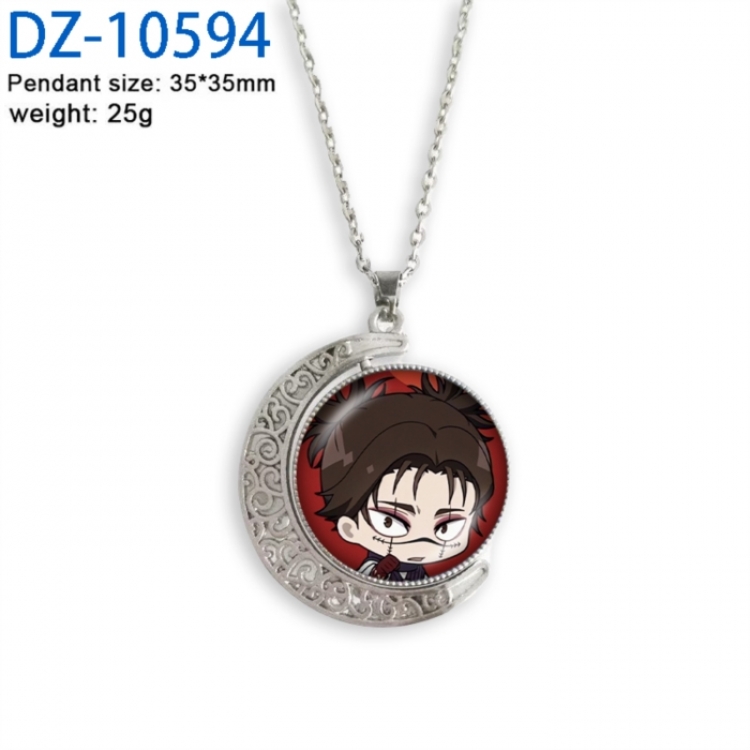 Jujutsu Kaisen Anime Double sided Crystal Rotating Gem Necklace price for 5 pcs
