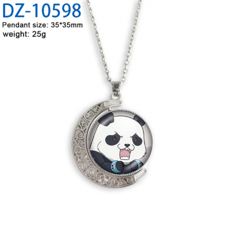 Jujutsu Kaisen Anime Double sided Crystal Rotating Gem Necklace price for 5 pcs