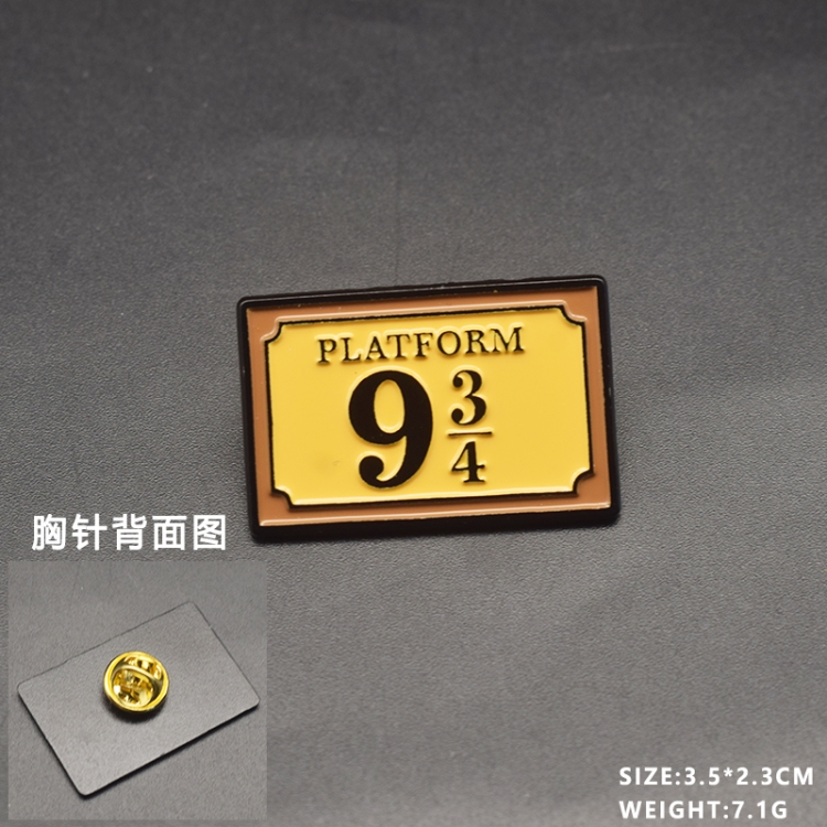 Harry Potter Anime cartoon metal brooch  price for 5 pcs 