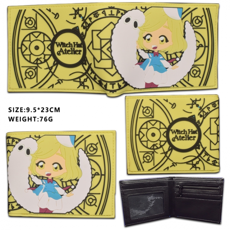 Witch Hat Atelier PVC Wallet Short Half Fold Wallet 9.5X23CM