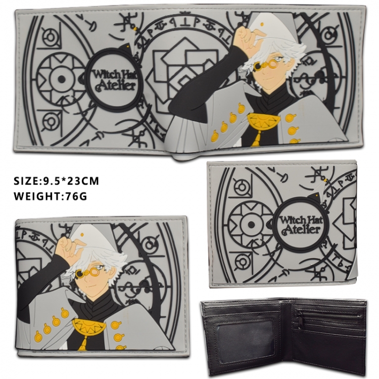 Witch Hat Atelier PVC Wallet Short Half Fold Wallet 9.5X23CM