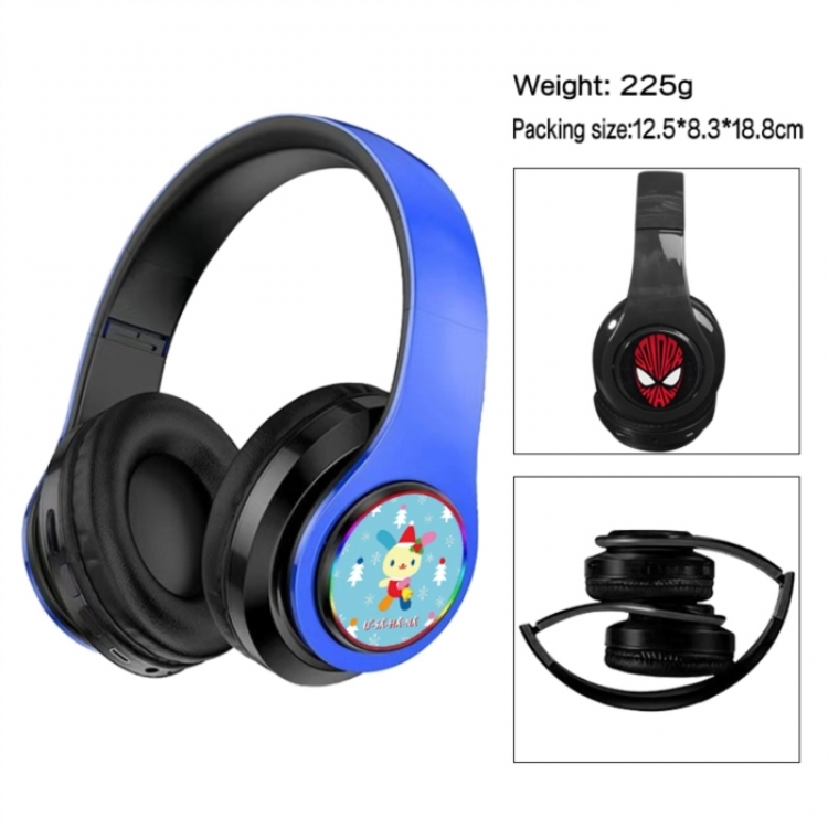 Sanrio Anime Print Foldable Over-Ear Bluetooth Headphones 12.5x8.3x18.8cm